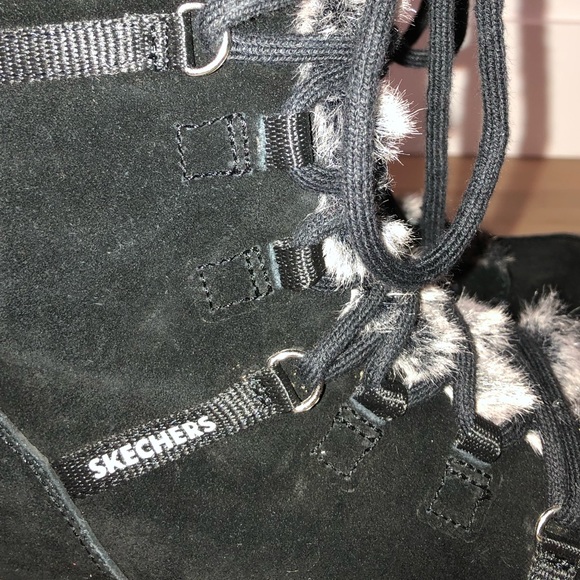 Tall Sketcher Suede Winter Boot - Picture 5 of 9